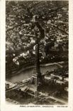 CPA Paris La Tour Eiffel Perspective Arc de Triomphe 