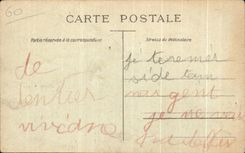 CPA a kiss D' Abancourt