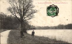 CPA Drill of Compiegne the ponds Saint Pierre