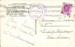 CPA Compiegne Signature of the armistice 1918 Militaria