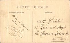 CPA Compiegne avenues the death of the Stag