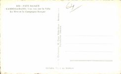 CPA Basque Country Cambo les Bains a sight on the City the nive one and the Countryside Basque