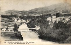 CPA Cambo les Bains View Nive and the Ursuya Mount