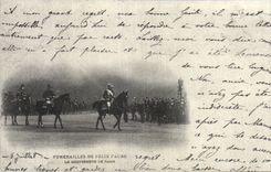 REPRO Funerailles de Felix Faure Le Gouvernerneur de Paris