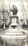 Estatua de CPA Brussels de las cuentas D Egmont And De Hornes