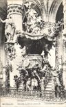 CPA Brussels Church Sainte Gudule Pulpit Of Truth