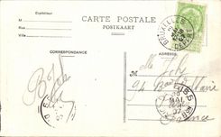 CPA Brussels Church Sainte Gudule Pulpit Of Truth