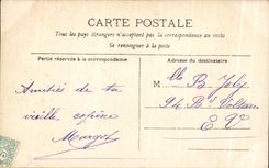 Entrada de CPA Paris el carrusel del Louvre