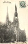 CPA Paris Church Sainte Clotide