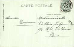 CPA Palais of Fontainebleau the Staircase of Iron has cheral