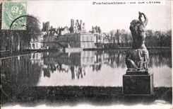 CPA Fontainebleau Seen on the Pond