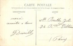 CPA Bourbonne les Bains Un Coin du Parc Statue de Jeanne d'Arc