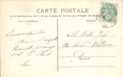 CPA Park of Saint cloud Large Water the Cascade