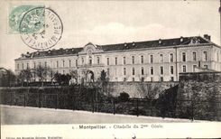CPA Montpellier Citadelle du 2eme Genie Militaria