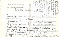 CPA Paris Et Ses Merveilles Place de la Republique