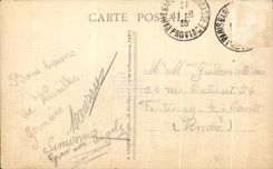 CPA Versailles the Castle Marble Court The castle the Marble Yard