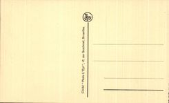 Jardin cerrado de CPA Amberes 1930 justos