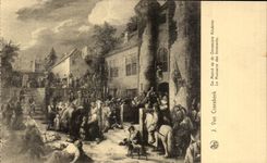 CPA Exposition Anvers 1930 J van Craesbeek De Moord op de Onnoozele Kinderen Le Massacre des Innocents