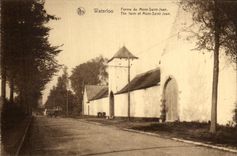 CPA Waterloo Ferme de Mont Saint Jean The Farm of Mont Saint Jean