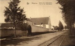 CPA Waterloo Ferme de la Hale Sainte 