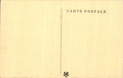 CPA St Beltran de Comminges Details de la cubierta de Clement Cristo que bendice a la Virgen