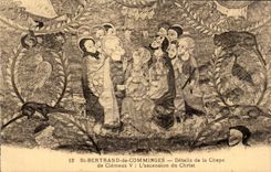 CPA St Beltran de Comminges Details de la cubierta de Clement Cristo