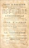 Chromo Gasconnade Sacredie je vois une mouche marcher au haut du clocher de Notre Dame Coco d'Espagne Coco d'Alsace