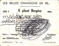 Image Chocolat Foal It rains Bergere