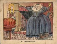 Chromo Cendrillon Citrouille