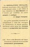 Image Helps Memory French language Chocolate Revillon Fleury Gromollard Lycee Lyo Amp