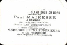 Chromo Clown Pierrot Enfants Paul Mairesse Cambrai Chicoree