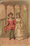 Chromo Teinturerie Des Beaux Arts Gally Rue Bonaparte Paris Enfants Mariage 