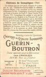 Chromo Chocolat Guerin Boutron Chateau De Compiegne 