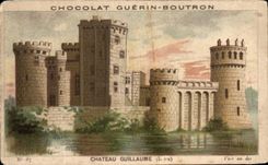 Chromo Chocolat Guerin Boutron Chateau Guillaume