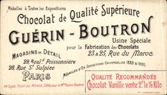Chromo Le tour du Monde En 84 Etapes Chocolat Guerin Boutron En Ecosse Sur le lac Katrine 