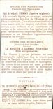 Chromo Le Monde Des Mammiferes Chocolaterie d'aiguebelle Drome Vigogne Capromys 