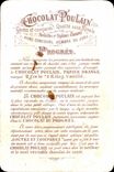 Chromo Chocolat Poulain Fleurs Trefles
