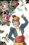 Chromo Alphonse Leroux Orchies Nord Enfant Costume 