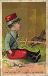 Chromo Dans La Cavalerie Le Saut De La Barriere Militaria Cheval