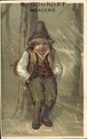 Chromo E Courdet Mercerie Enfant Rue des Orfevres Blois 