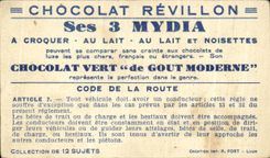 image Collection Chocolate Revillon Highway code the cattle must be accompany and guides