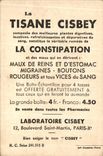Chromo Costume De Ballet Tisane Cisbey Constipation Laboratoire Cisbey Boulevard Saint Martin Paris