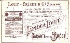 Chromo Chocolat Louit