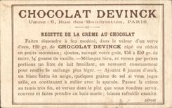 Chromo Mort de Jeanne d'arc Chocolat Devinck