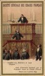 Chromo Societe Generale Des Cirages Francais President Dupin citoyen Thouret 849