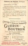 Chromo Chocolat Guerin Boutron Chateau De Fenelon Dordogne