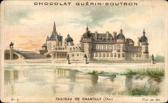 Chromo Chocolat Guerin Boutron Chateau De Chantilly