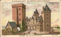 Chromo Chocolat Guerin Boutron Chateau De Pau Basses Pyrenees