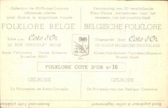 Belgian image Folklore the good Belgian Chocolate Gelrode the procession of Saint Crow