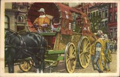 Belgian Image Folklore the good Belgian Chocolate Brussels the ommegang reconstitutes in 1935 the carriage of voyage of the room